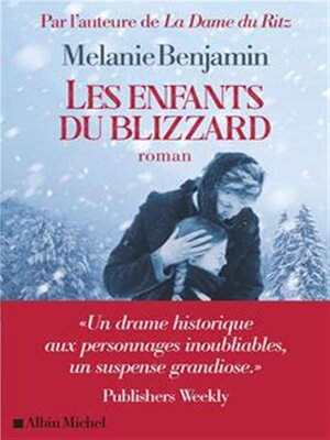 cover image of Les enfants du blizzard